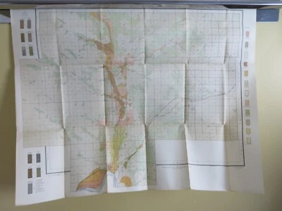 Mapa antiguo 1906 Williston South Dakota Área Spring Brook Epping Wheelock #13215 Foto 1 de 4