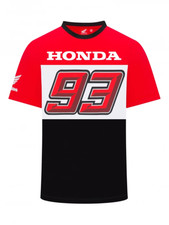 T-Shirt Marc Marquez Honda 93 official MM93 collection MotoGp Located in USA