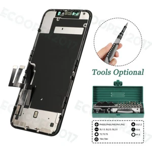 For iPhone 11 LCD Display Touch Screen Replacement Digitizer with Tools Optional - Picture 1 of 14