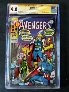 Avengers #92 CGC 9.0 signiert von Roy Thomas 1971 - Bild 1 von 3