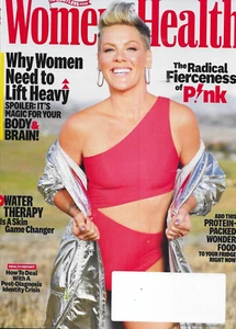 Women's Health Magazine Pink Limitless Issue Water Therapy Food Recipes 2023 - Picture 1 of 12