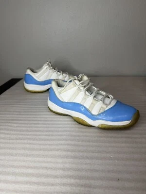 Nike Air Jordan 11 Retro Low “University Blue” UNC 528896-106 Size 7Y 7 Youth - Image 1 of 4