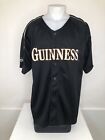 GUINESS Beer Ale Mens XXL Embroidered Baseball Jersey 