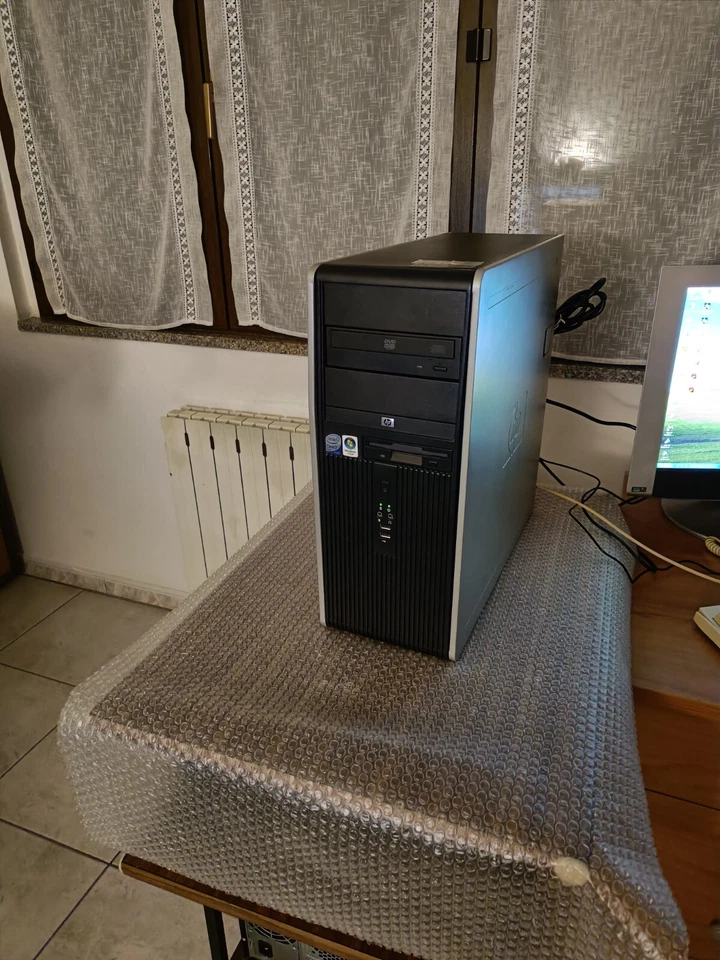 pc HP dc7900 + Geforce 9600 GT retrogaming windows XP - Immagine 1 di 4