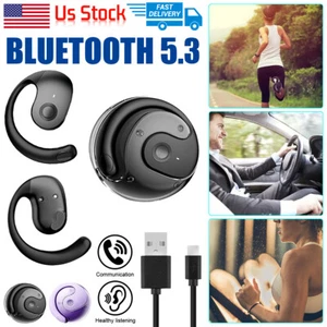 Bluetooth 5.3.Wireless Earphones Headphones Sports Ear Hook Sphere Charging Case - Picture 1 of 12