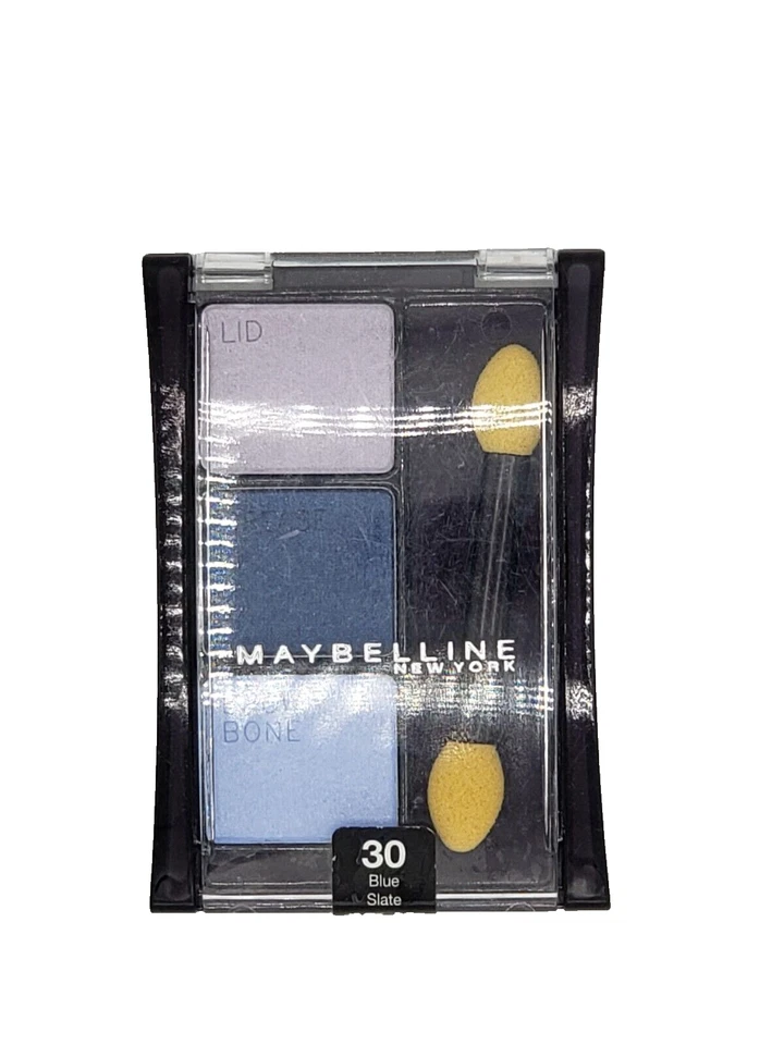 NEW Maybelline Expert Wear EYESHADOW Trio Blue Slate 30 - Image 1 of 1