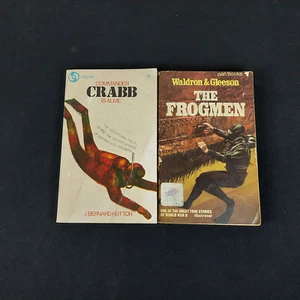 Underwater Commandos WWII - Commander Crabb is Alive, Hutton & The Frogmen - Imagen 1 de 7
