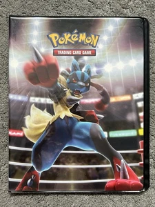 Ultra Pro Pokemon A4 9 Pocket Portfolio XY Furious Fists - Mega Lucario - Picture 1 of 3