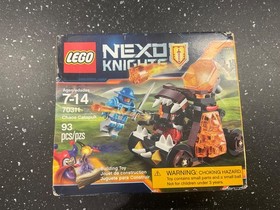 Lego Nexo Knights 70311 Chaos Catapult -Box is damaged- Unopened