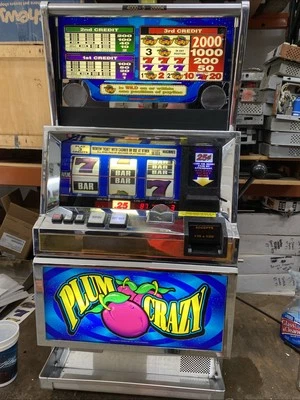 Bally 6000 Plum Crazy 3 Coin SLOT MACHINE - Image 1 of 4