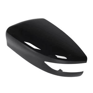 Rearview Mirror Cap Gloss Black Stylish Car Door Wing Side Mirror Cover Replacem - Picture 1 of 18