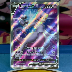 Mewtwo V - SWSH229 - Crimp Error - Black Star Promo - Englisch - Pokemon - Bild 1 von 3