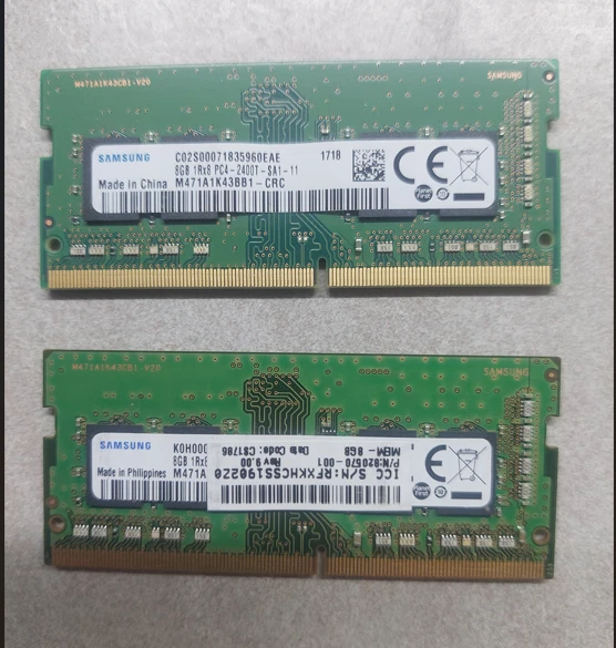 SAMSUNG Ram 8gb 1rx8 pc4 - Immagine 1 di 1