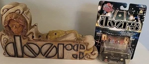 2004 The Doors Jim Morrison Lizard King Incense Burner & Racing Chamions Car - Picture 1 of 11