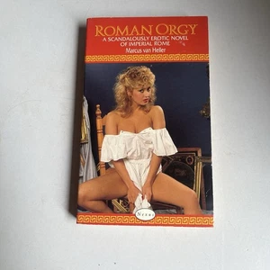 Roman Orgy Paperback Book by Marcus van Heller Adult Fiction Nexus 1992 - Foto 1 di 4