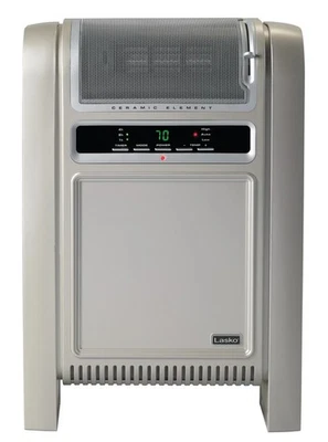 Lasko Cyclonic Ceramic Space Heater with Digital Display and Timer, #75800 - Image 1 of 3