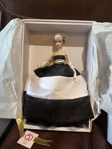 Barbie Silkstone Black and White Forever 60 Anniversary Extra Doll. - Picture 1 of 5