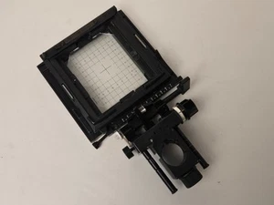 Sinar F, F1, F2 4x5" Rear Standard, 4x5 Back with GROUND GLASS, Levels - NICE! - Picture 1 of 11