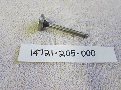 VÁLVULA DE ESCAPE HONDA CA95 BENLY TOURING 150 CB92 BENLY 125 OEM 14721-205-000 NUEVO DE STOCK Foto 1 de 2