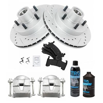 Kit de freno de disco delantero para Chevy Blazer S10 GMC Jimmy Sonoma Isuzu Foto 1 de 4