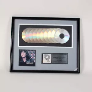 Whitney Houston Bodyguard 10x Platinum RIAA Award COA Promotor Provenance - Picture 1 of 4