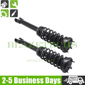 Pair Front Air Suspension Shock Struts Assembly For Jaguar XF W/o ADS 2010-2012 - Imagen 1 de 6
