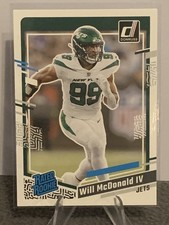 2023 Will McDonald IV Panini Donruss Rated Rookie #380. Jets !!!!!