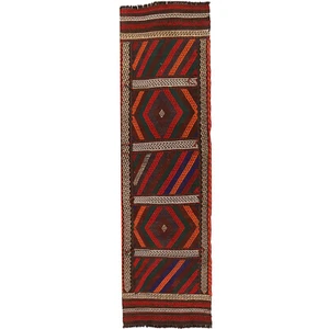 2' x 7' ft Afghan Kilim Runner – Handmade Wool Flatweave Area Rug - R18401 - Picture 1 of 2
