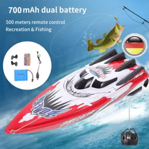 Schiff RC Boot Ferngesteuertes Speedboot Schiff Sportboot Modell Kinder Geschenk - Bild 1 von 17