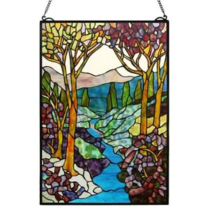Dale Tiffany Landscape Window Panel - TC17178