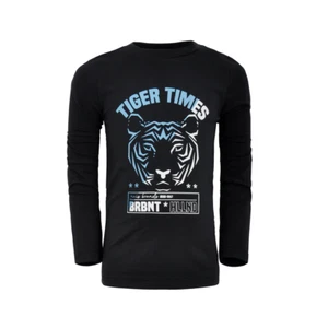 NAIS KIDSWEAR Jungen Longsleeve Shirt langarm HENDRICK black Gr.110-164 - Bild 1 von 1