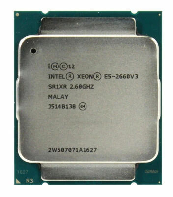 Intel Xeon E5-2660 V3 2.60 GHz SR1XR 10 Cores LGA 2011-3 CPU Processor - Image 1 of 4