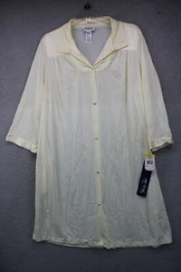 Vanity Fair Vintage Women's Button Up Night Gown-Size Medium-New w/Tags - Picture 1 of 10
