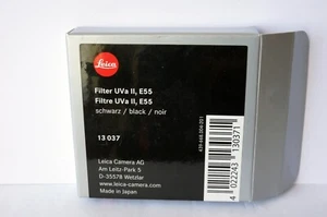 Leica UVa II E55 55mm Filter 13037 Case only - Picture 1 of 5