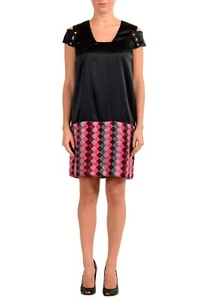 Just Cavalli Women's Multi-Color Silk Shift Dress US S IT 40 - Picture 1 of 6