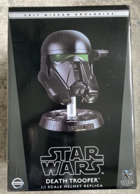 GENTLE GIANT STAR WARS ROGUE ONE DEATH TROOPER HELMET 1:1 2017 NISSAN *AP* *US* - Image 1 of 2