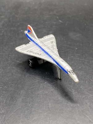 Avión de juguete vintage Galoob Micro Machines British Airways Concorde 1987 de colección Foto 1 de 4