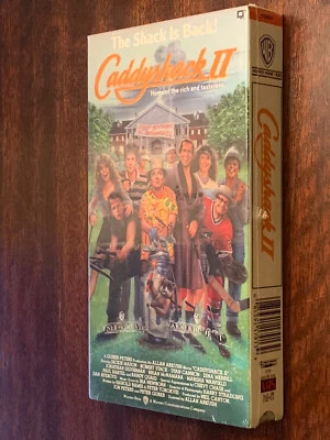 Caddyshack 2 (VHS, 1988) Scarce Factory Sealed Classic vhs Video Watermarked - Image 1 of 4
