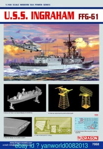 DRAGON 7068 escala 1/700 EE. UU. INGRAHAM FFG-61 - Imagen 1 de 1