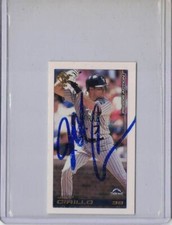 SIGNED 2001 Jeff Cirillo Pacific Private Stock PS-206 Card Auto Colorado Rockies