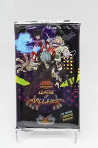 My Hero Academia Wave 4 League of Villains Booster 1st Edition Limited Printing - Imagen 1 de 2