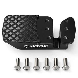 NICECNC Aluminum Brake Pedal Extender Für Can Am Maverick X3 TURBO 4X4 2017-2023 - Picture 1 of 10