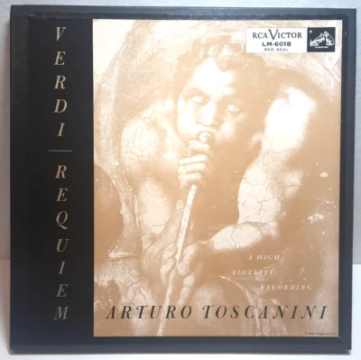 Verdi Requiem - Toscanini - Herva Nelli, Barbieri - RCA - RB16131/2 (2 x LP) EX - Image 1 of 4