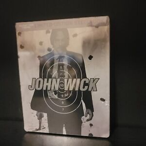 John Wick Steelbook (Blu-ray/DVD/Digital) New/Sealed