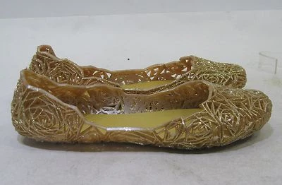 Sandalia de gelatina jaleas punta redonda retro de playa de verano MUJERES talla 7 Foto 1 de 4