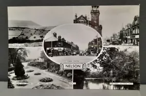 Vintage Curiosity Postcard Nelson Pendle Lancashire Gift Idea Marsden Victoria - Picture 1 of 9