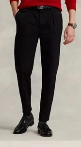 Polo Ralph Lauren Hose Herren 38x32 Schwarz Wynton Stretch Slim Tapered Fit Freizeit - Bild 1 von 17