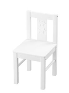IKEA KRITTER Children's Chair Wood Animal White NIB Children's Play Room