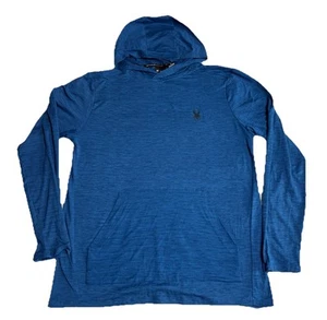 Spyder Hoodie Herren Large blau Active ProWeb Kapuzenpullover leicht Wiki - Bild 1 von 6
