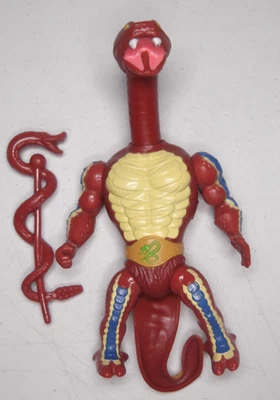 Figura He-man Masters of the Universe Variante Rattlor Completa De Colección Años 80 Cuello Rojo Foto 1 de 4